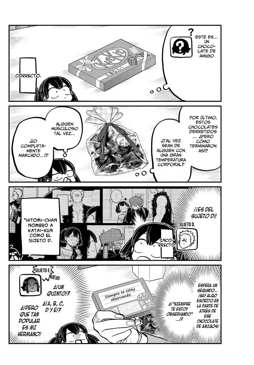 Komi-san wa Komyushou Desu Capitulo 307 página 5