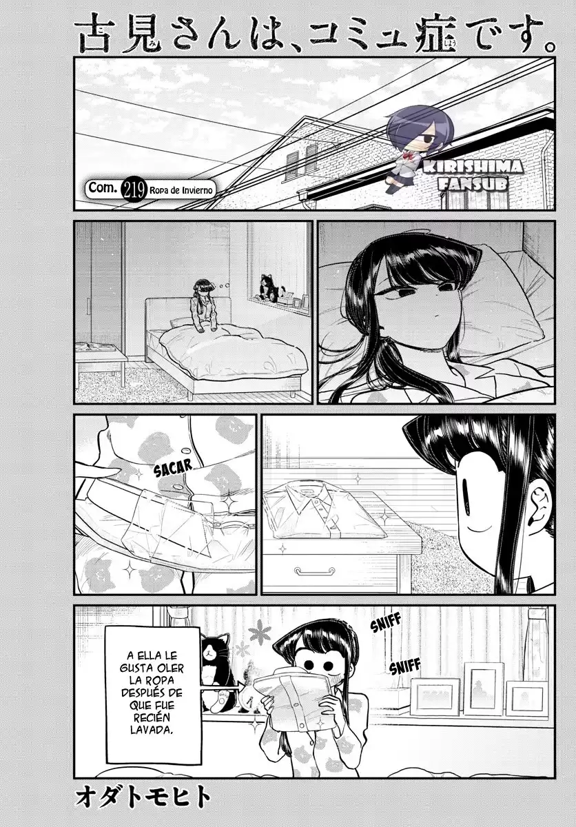 Komi-san wa Komyushou Desu Capitulo 219 página 2