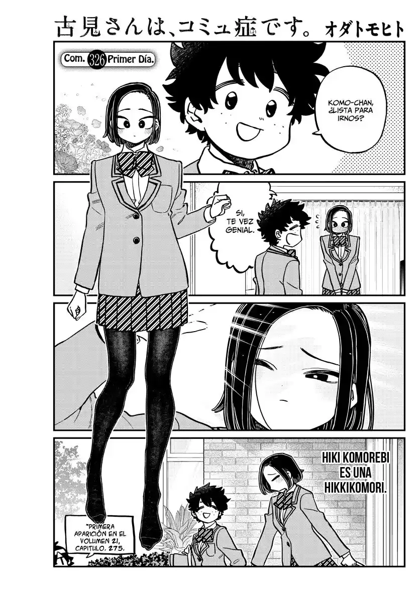 Komi-san wa Komyushou Desu Capitulo 326 página 2