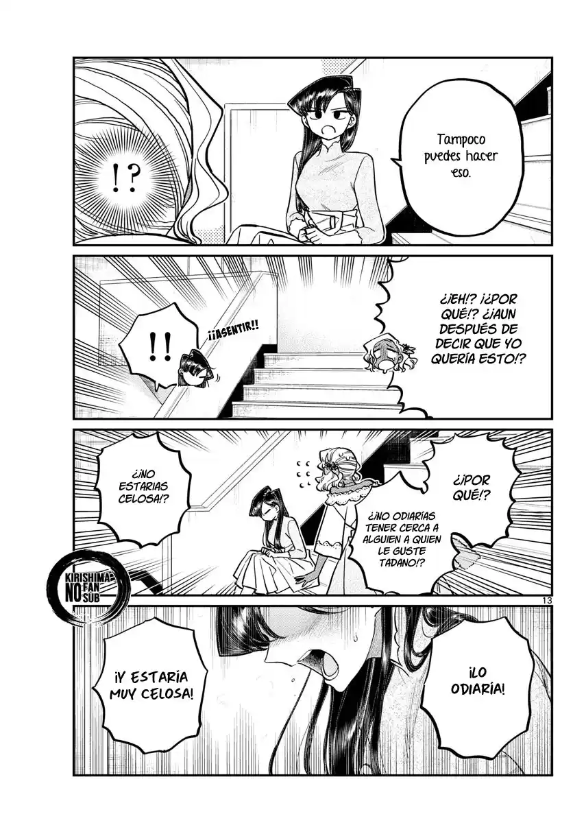 Komi-san wa Komyushou Desu Capitulo 228 página 14