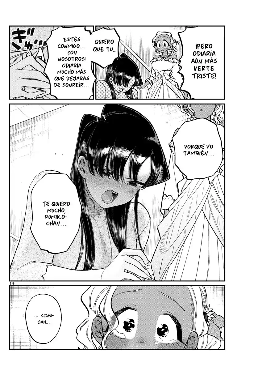 Komi-san wa Komyushou Desu Capitulo 228 página 15