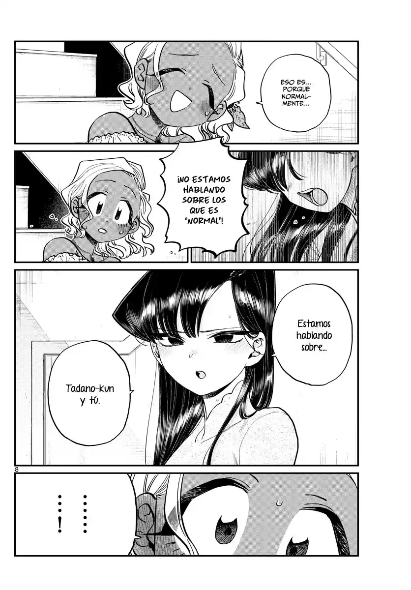 Komi-san wa Komyushou Desu Capitulo 228 página 9