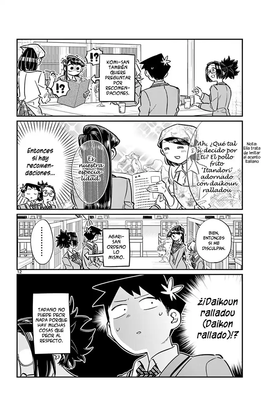 Komi-san wa Komyushou Desu Capitulo 61 página 13