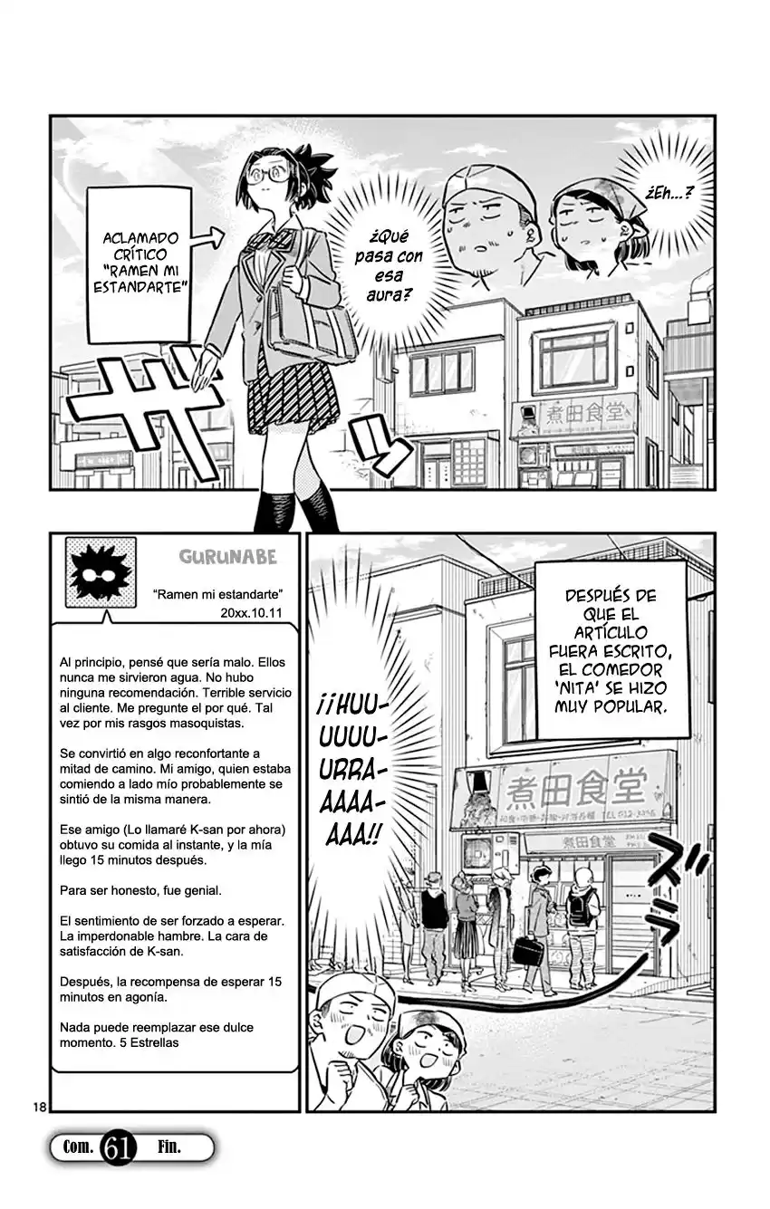 Komi-san wa Komyushou Desu Capitulo 61 página 19