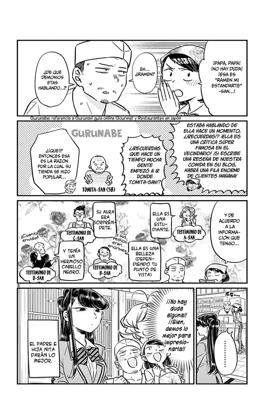 Komi-san wa Komyushou Desu Capitulo 61 página 9