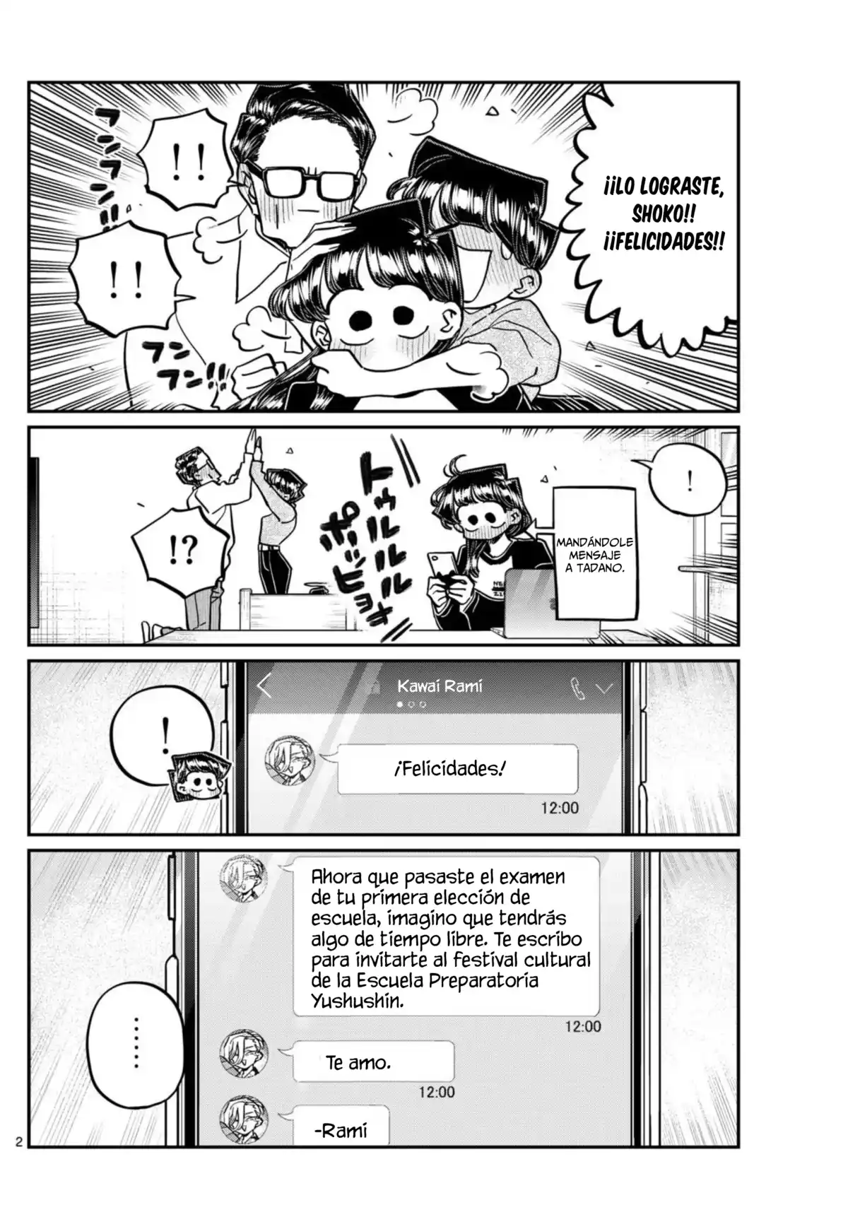 Komi-san wa Komyushou Desu Capitulo 446 página 2