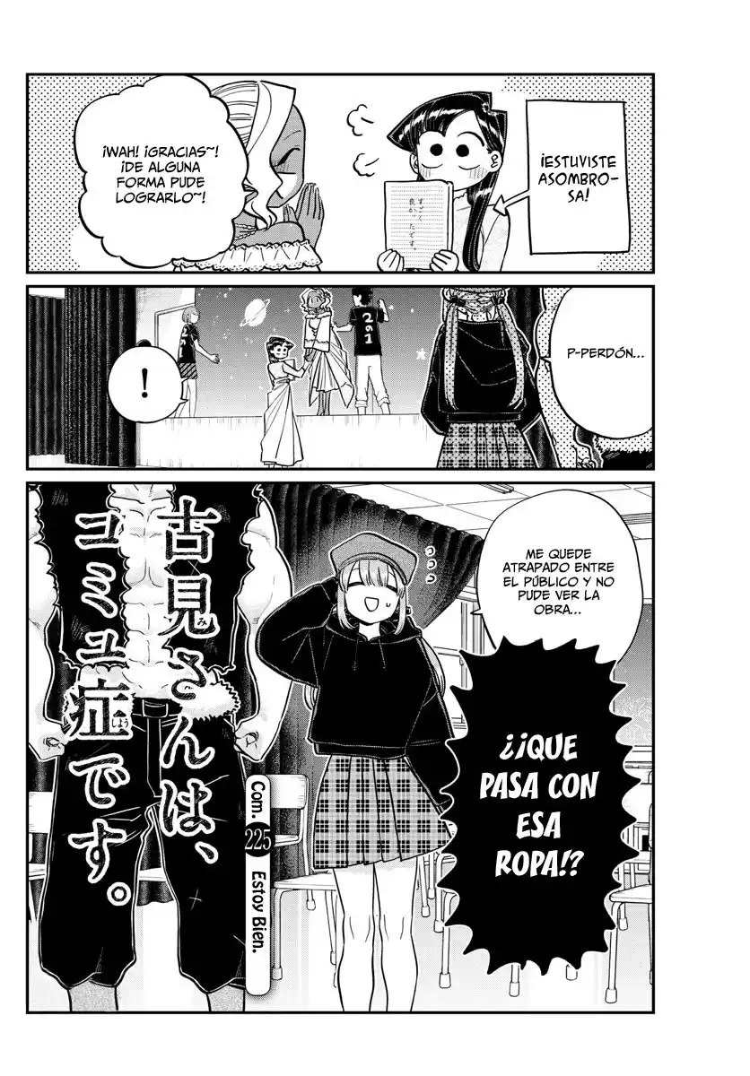 Komi-san wa Komyushou Desu Capitulo 225 página 3