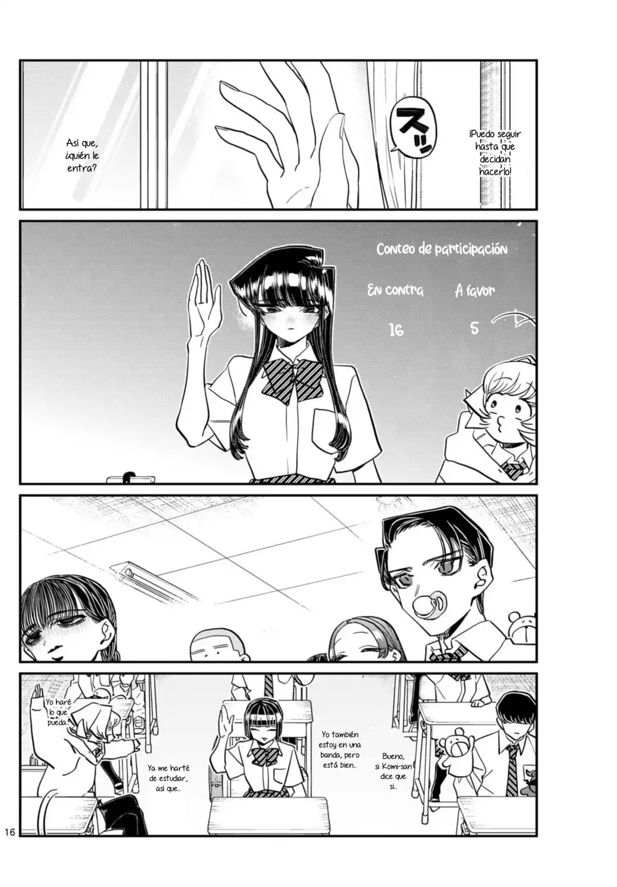 Komi-san wa Komyushou Desu Capitulo 447 página 4