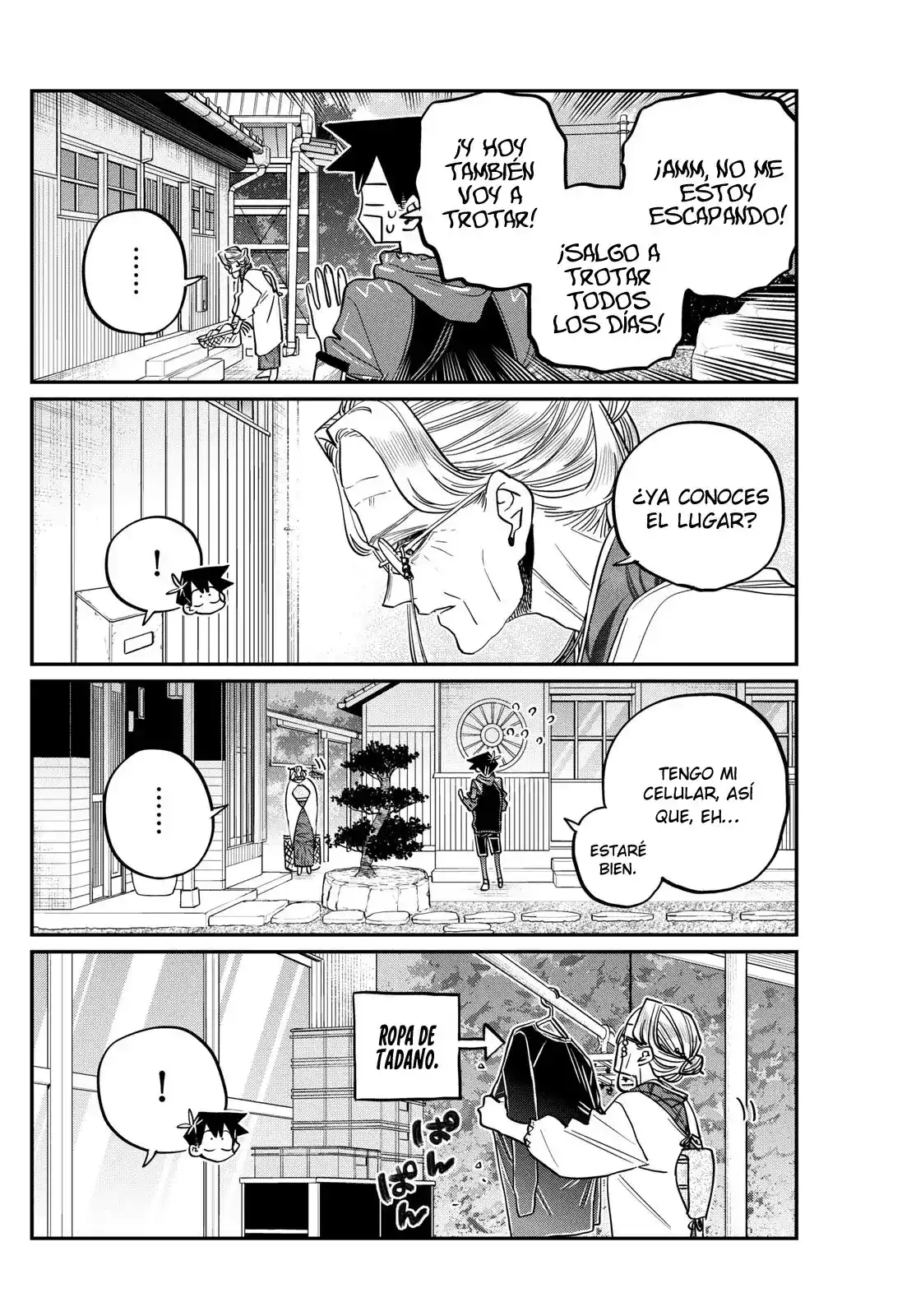 Komi-san wa Komyushou Desu Capitulo 476: Estudiando en la casa de la abuela, parte 3 página 3