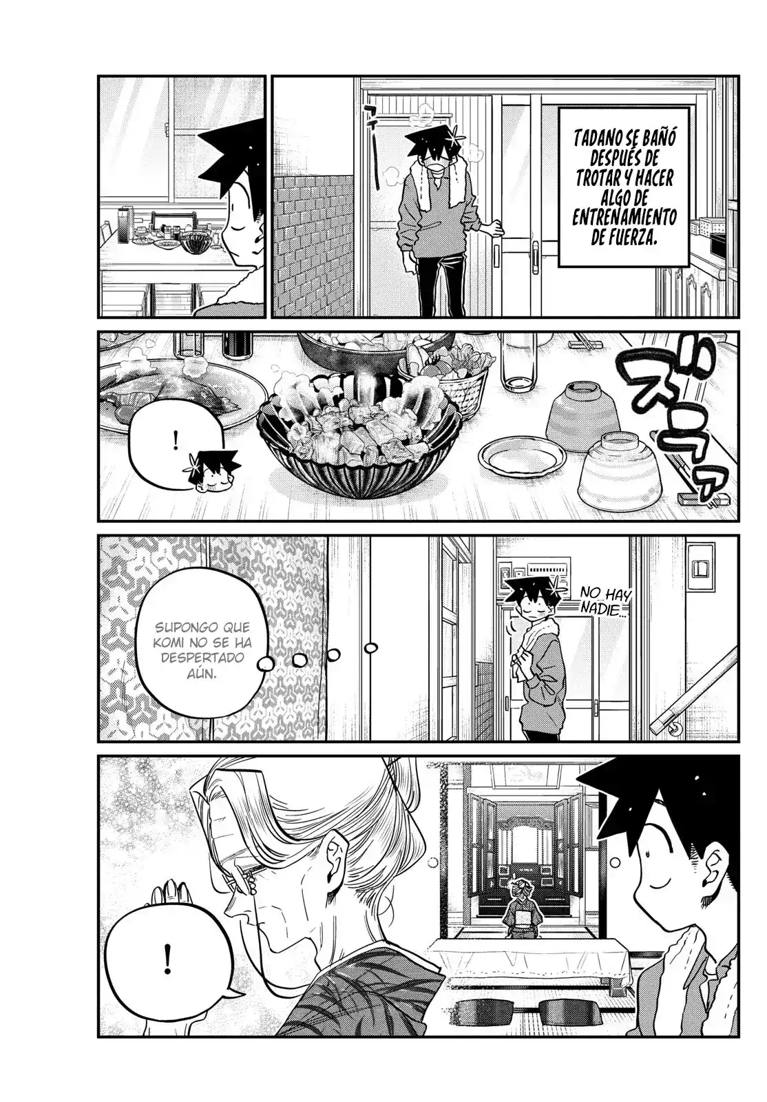 Komi-san wa Komyushou Desu Capitulo 476: Estudiando en la casa de la abuela, parte 3 página 6