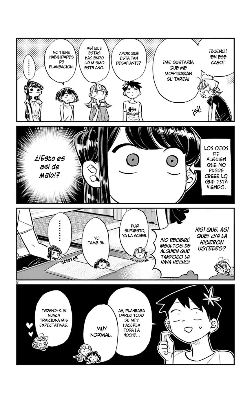 Komi-san wa Komyushou Desu Capitulo 50 página 9