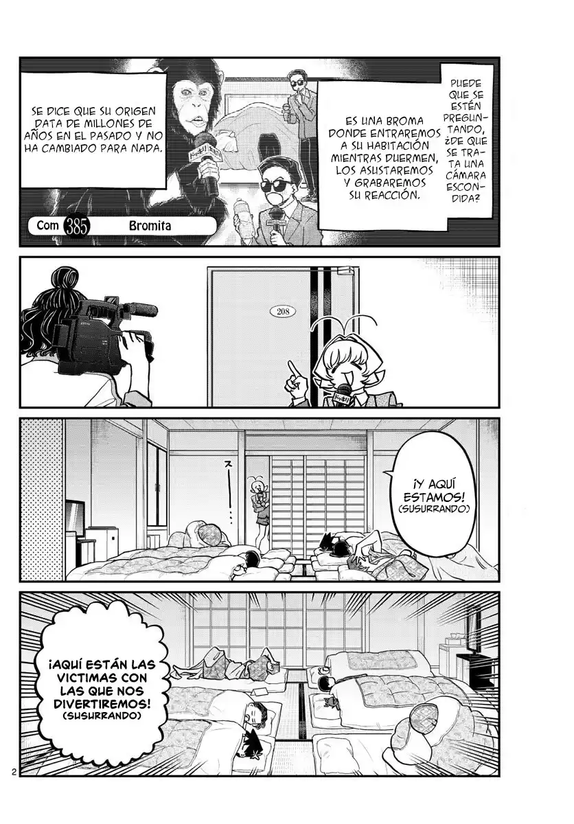 Komi-san wa Komyushou Desu Capitulo 385 página 3