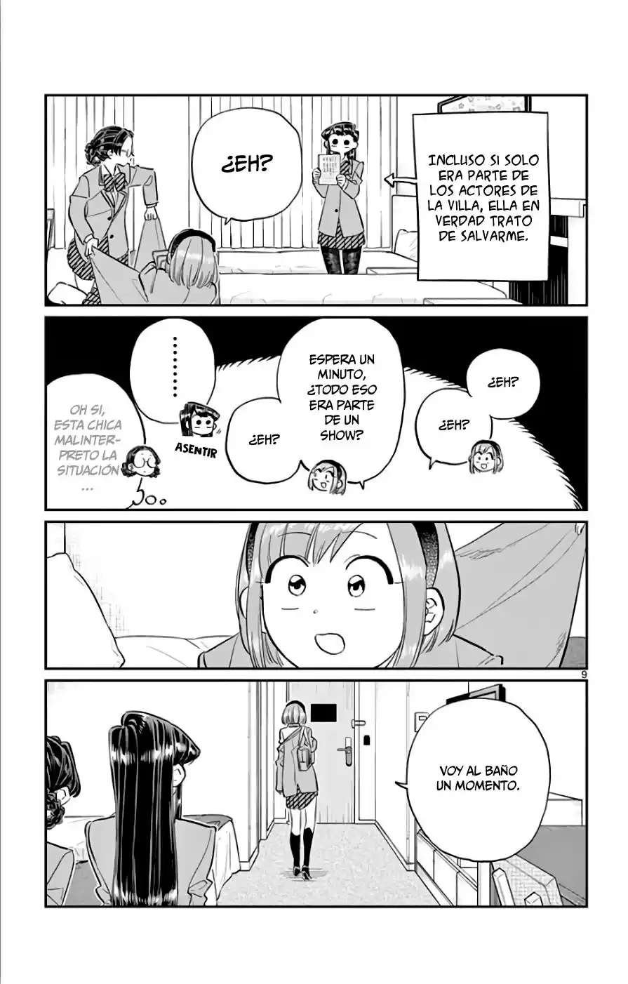 Komi-san wa Komyushou Desu Capitulo 111 página 10