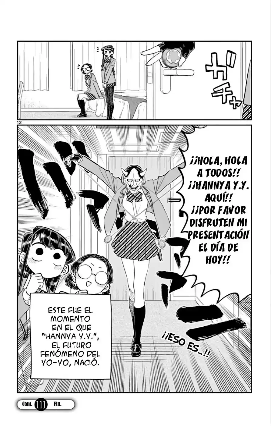 Komi-san wa Komyushou Desu Capitulo 111 página 13