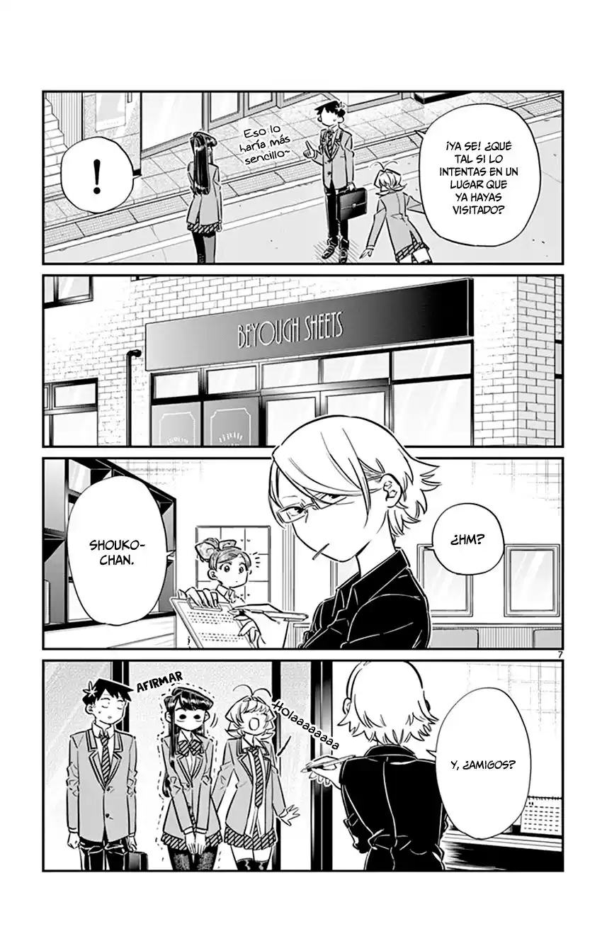 Komi-san wa Komyushou Desu Capitulo 65 página 8