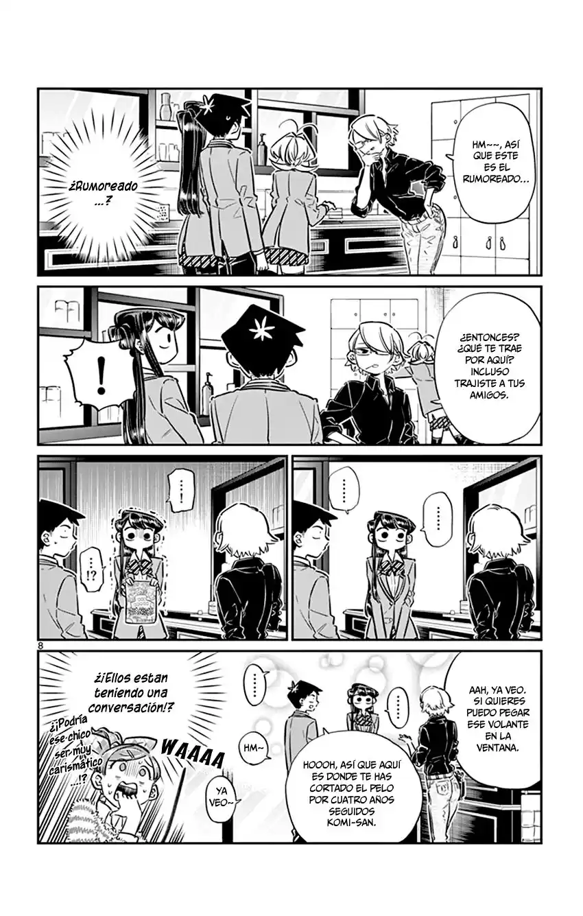 Komi-san wa Komyushou Desu Capitulo 65 página 9