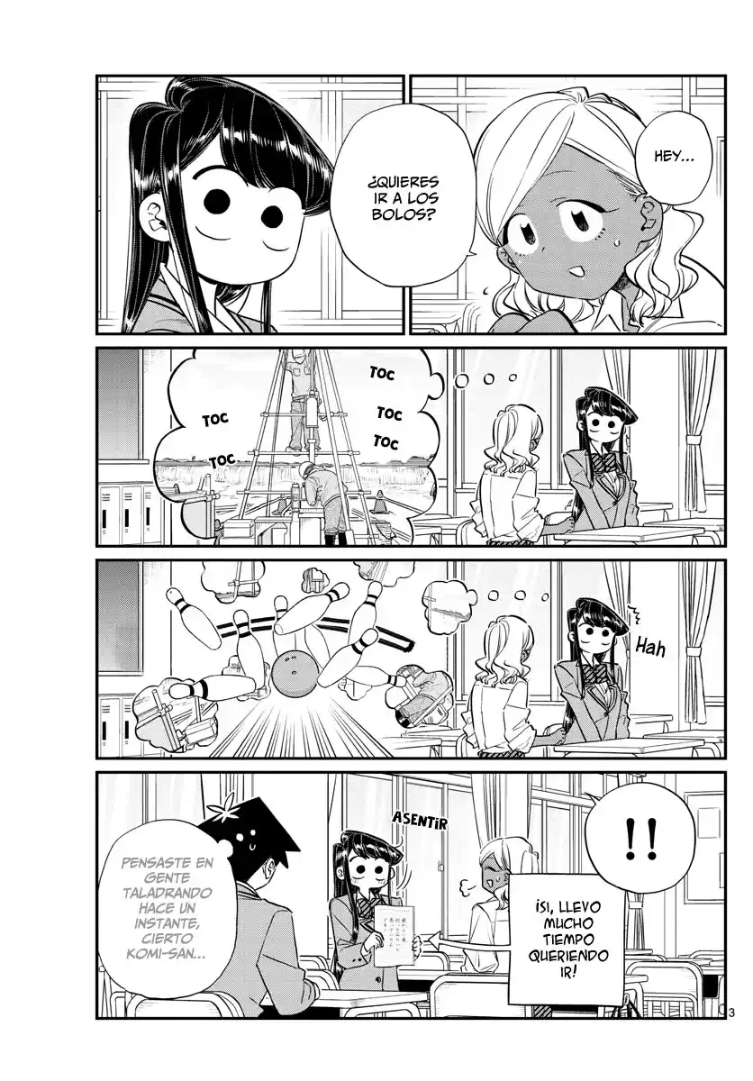 Komi-san wa Komyushou Desu Capitulo 140 página 4