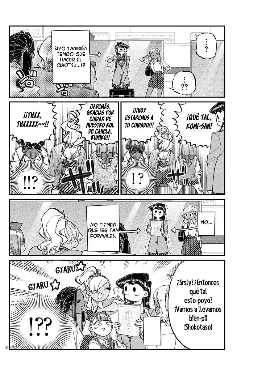 Komi-san wa Komyushou Desu Capitulo 140 página 7