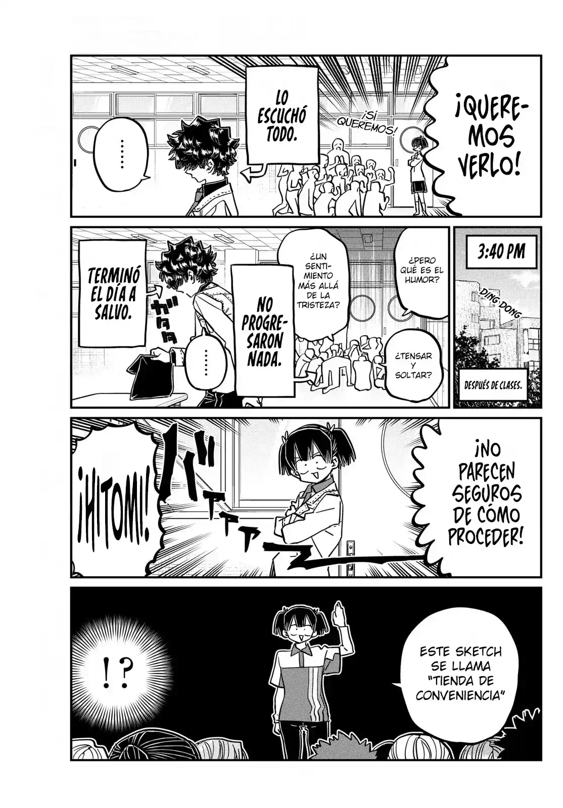 Komi-san wa Komyushou Desu Capitulo 460 página 6