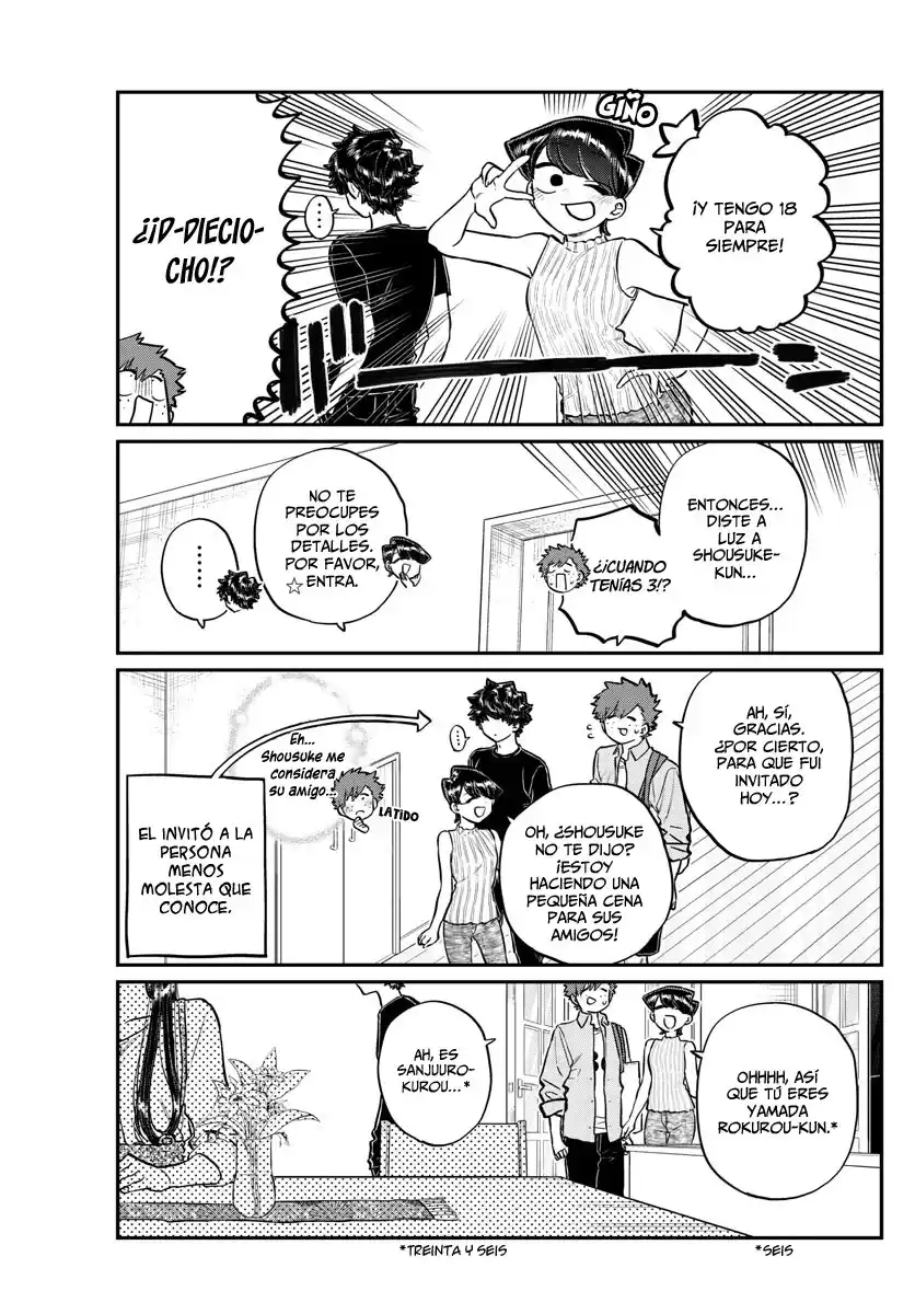 Komi-san wa Komyushou Desu Capitulo 207 página 6