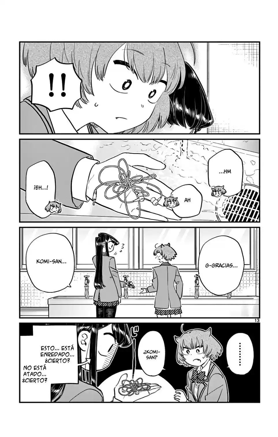 Komi-san wa Komyushou Desu Capitulo 121 página 14