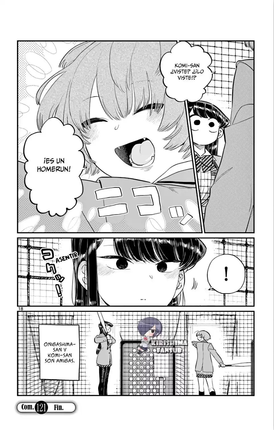 Komi-san wa Komyushou Desu Capitulo 121 página 19