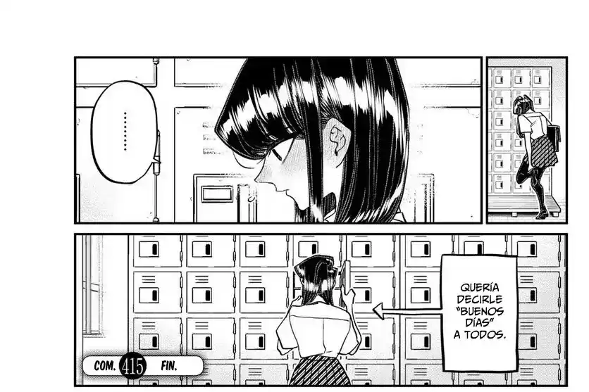 Komi-san wa Komyushou Desu Capitulo 415 página 6