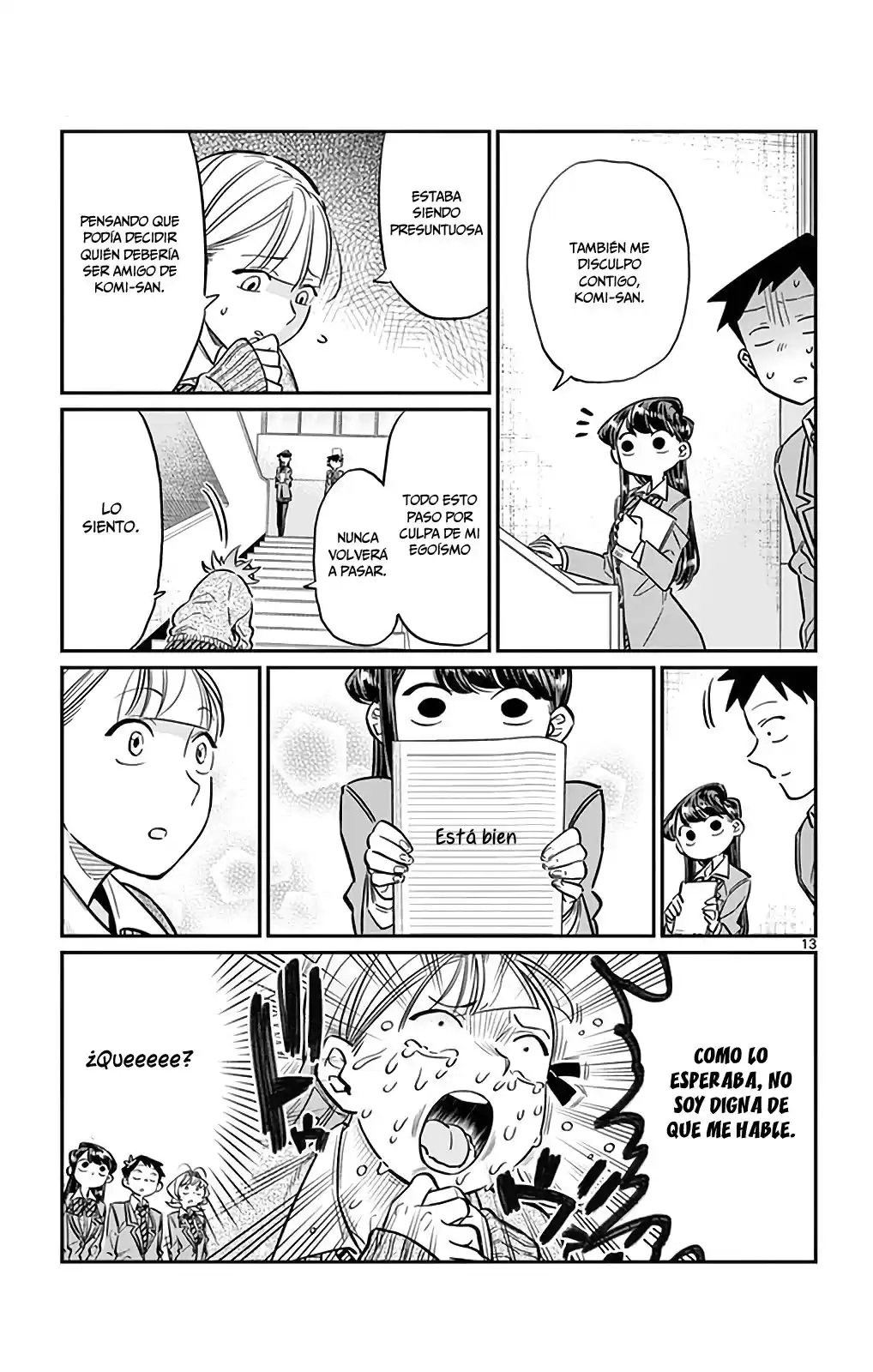 Komi-san wa Komyushou Desu Capitulo 26 página 14