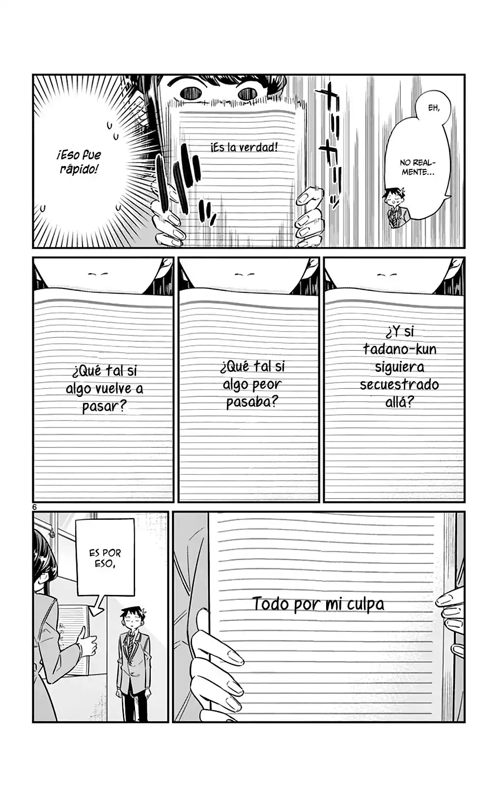 Komi-san wa Komyushou Desu Capitulo 26 página 7