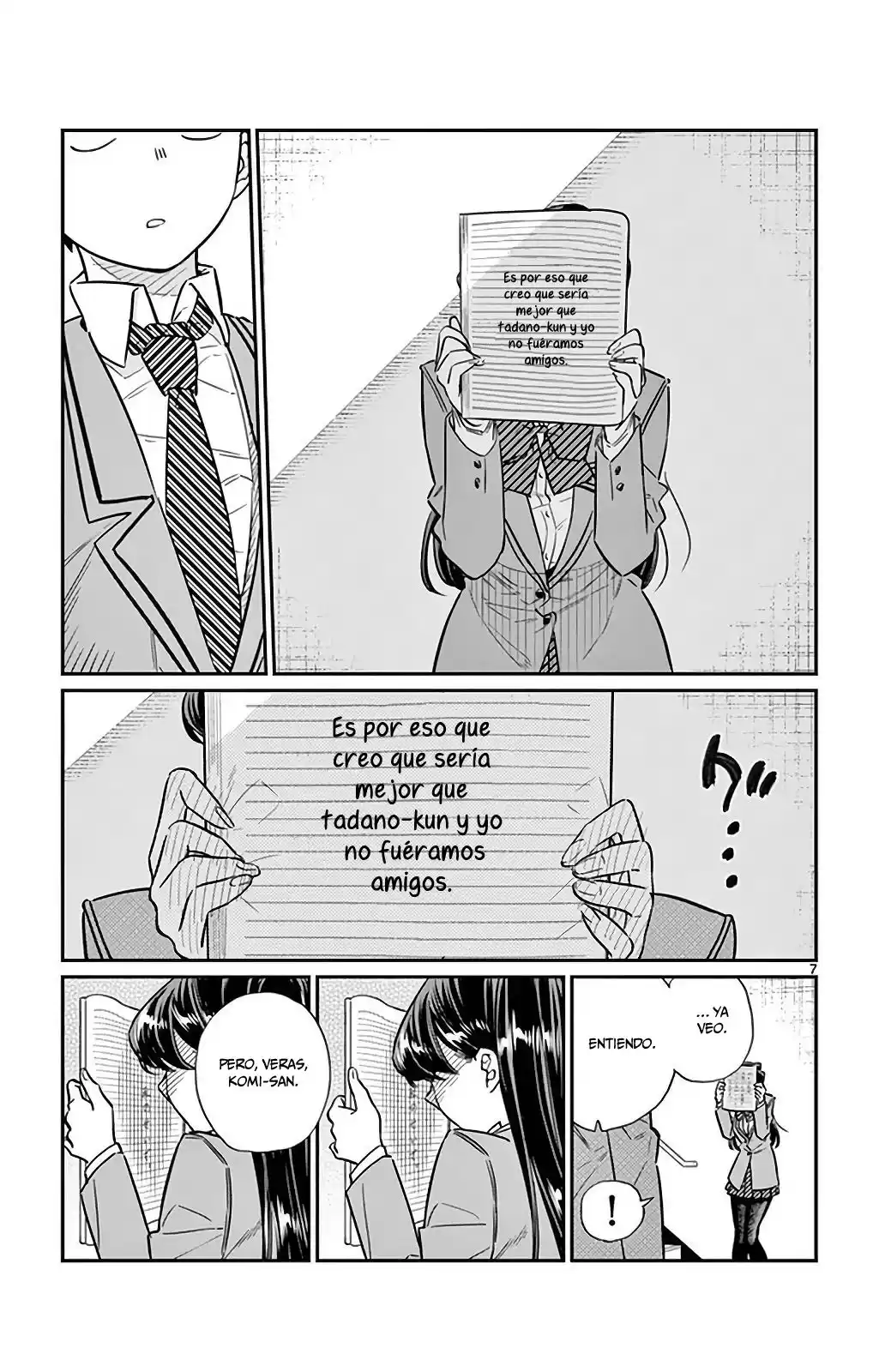 Komi-san wa Komyushou Desu Capitulo 26 página 8