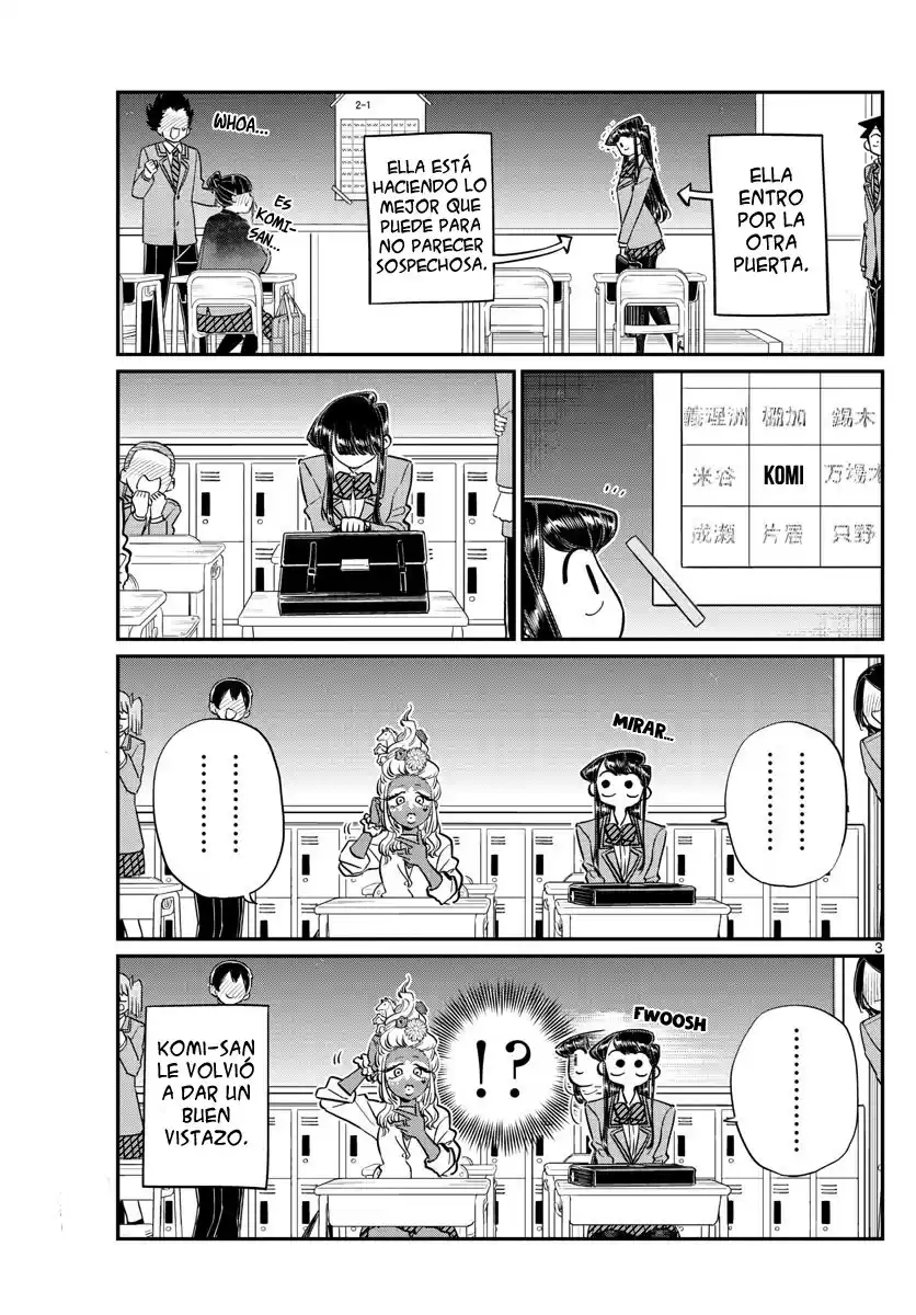 Komi-san wa Komyushou Desu Capitulo 130 página 4