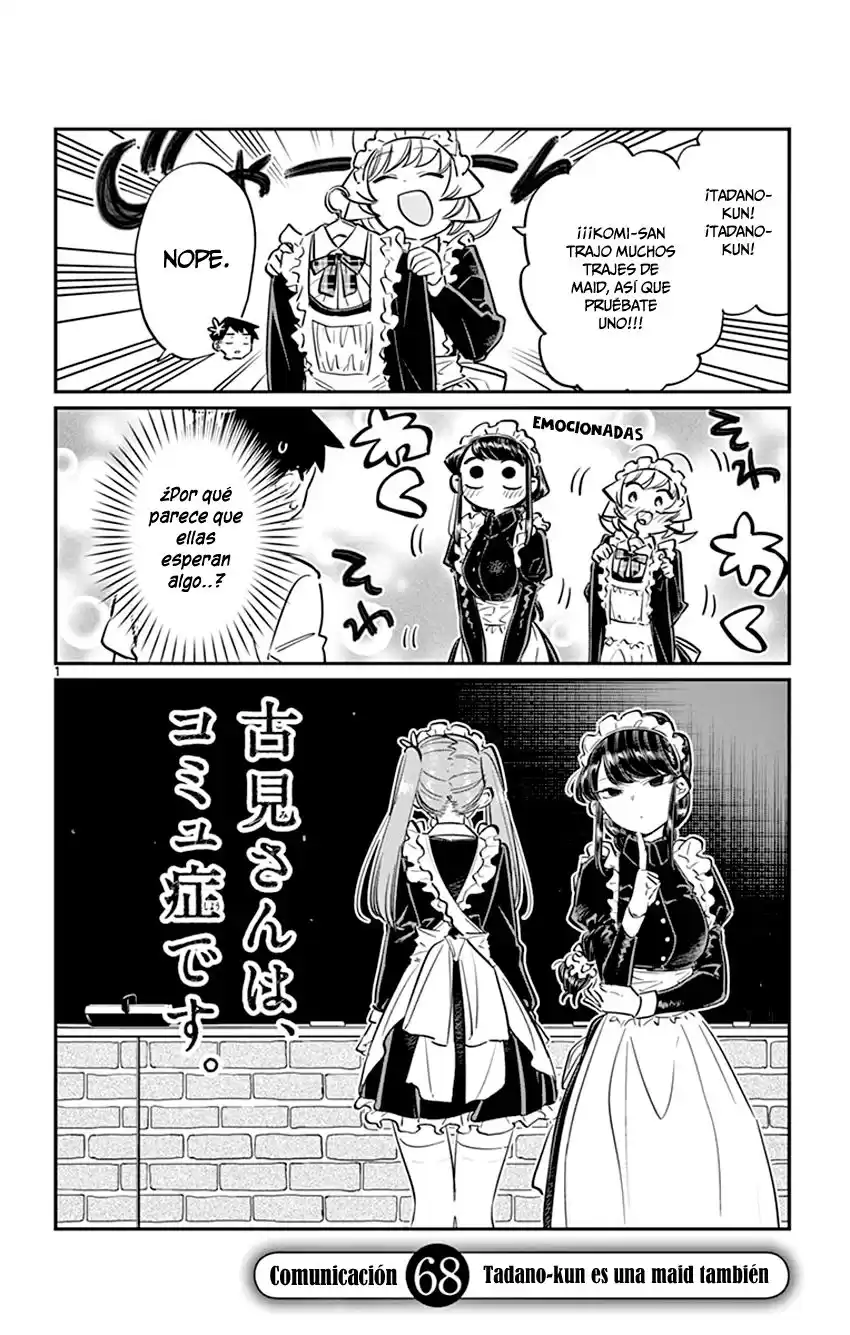 Komi-san wa Komyushou Desu Capitulo 68 página 2