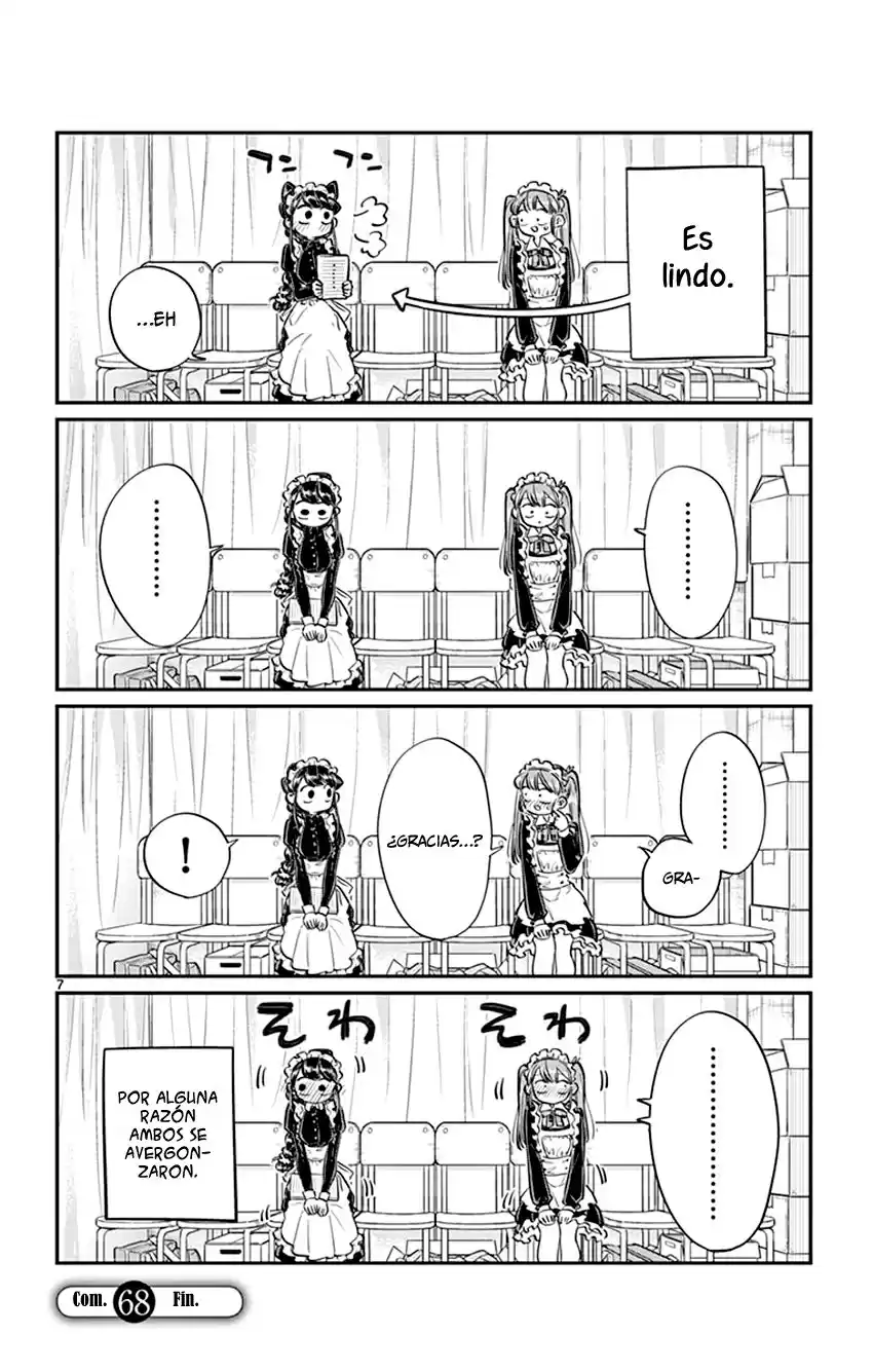 Komi-san wa Komyushou Desu Capitulo 68 página 8