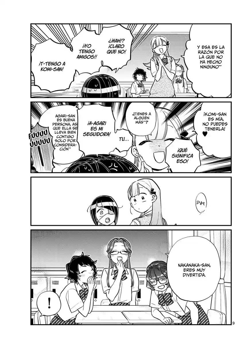 Komi-san wa Komyushou Desu Capitulo 156 página 10