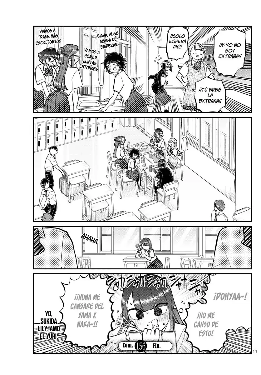 Komi-san wa Komyushou Desu Capitulo 156 página 12