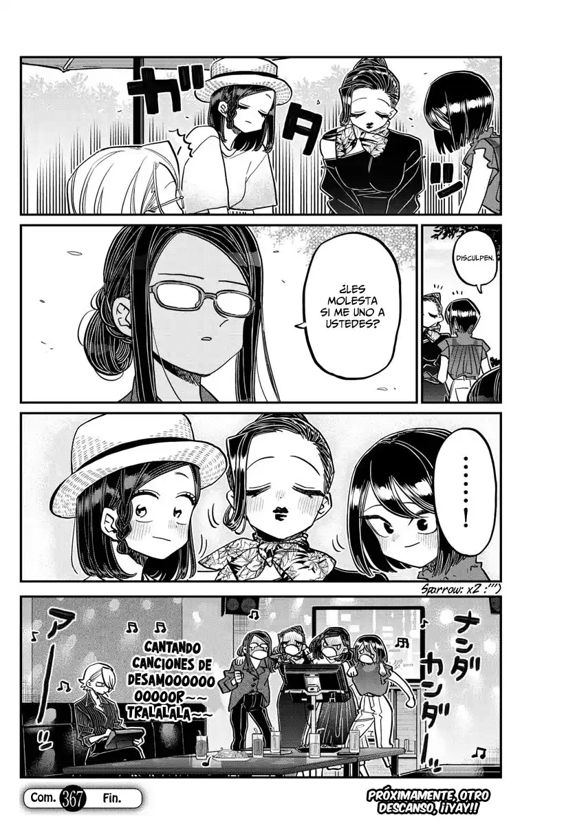 Komi-san wa Komyushou Desu Capitulo 367 página 9