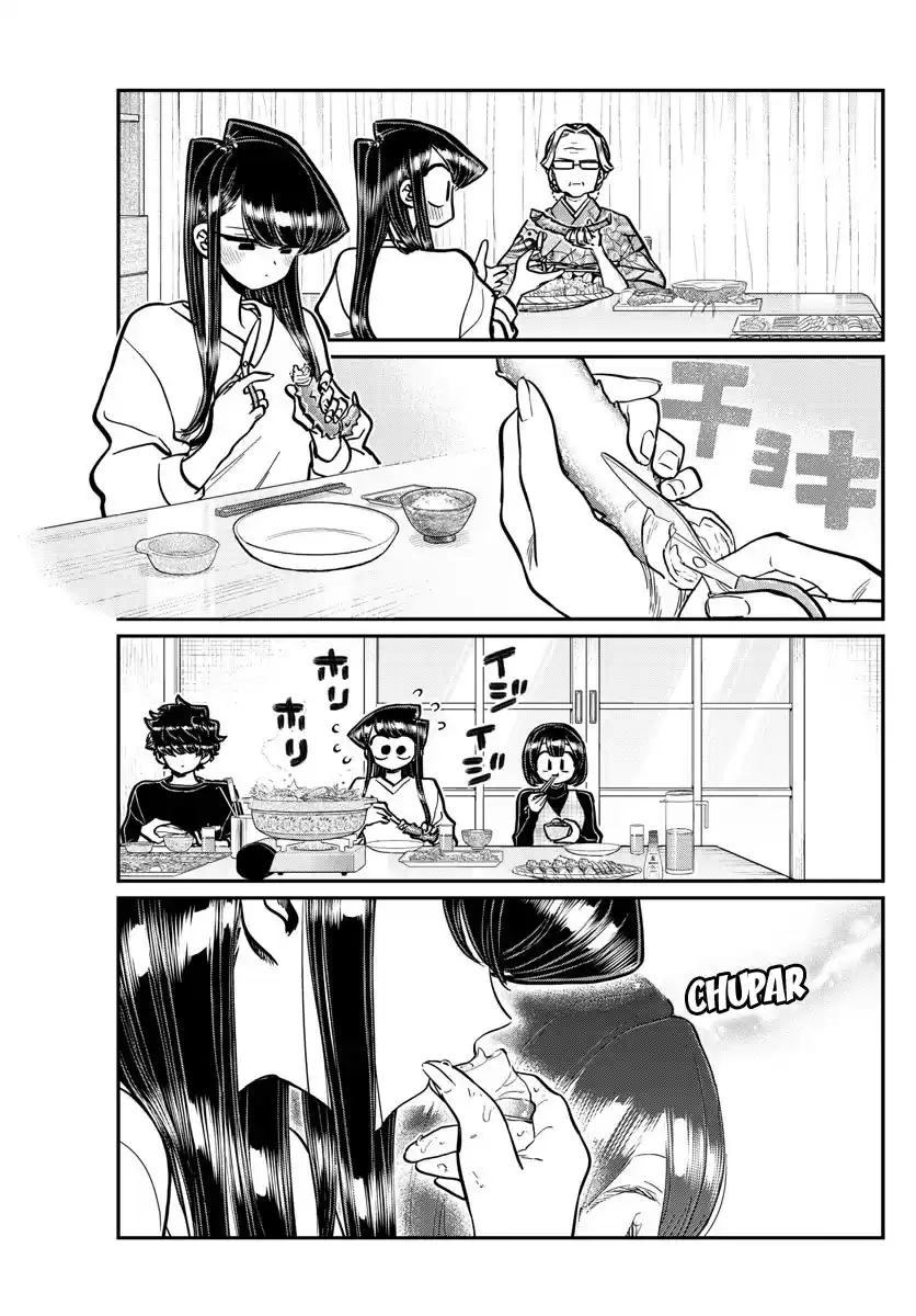 Komi-san wa Komyushou Desu Capitulo 267: Cangrejo página 4