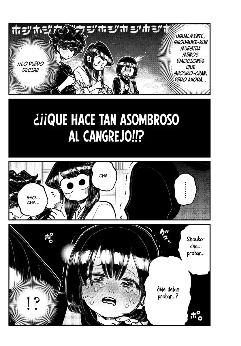 Komi-san wa Komyushou Desu Capitulo 267: Cangrejo página 7