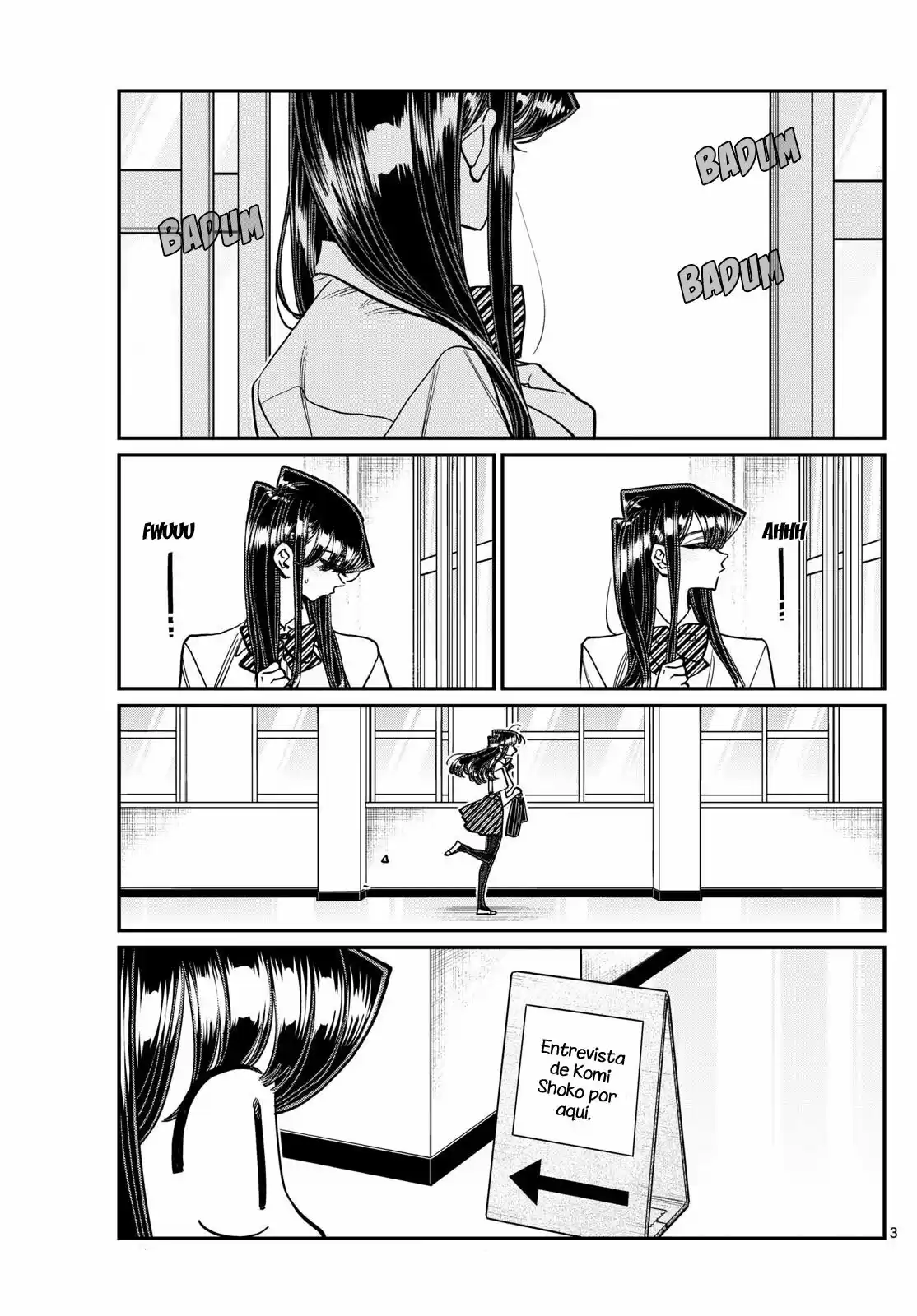 Komi-san wa Komyushou Desu Capitulo 407 página 4