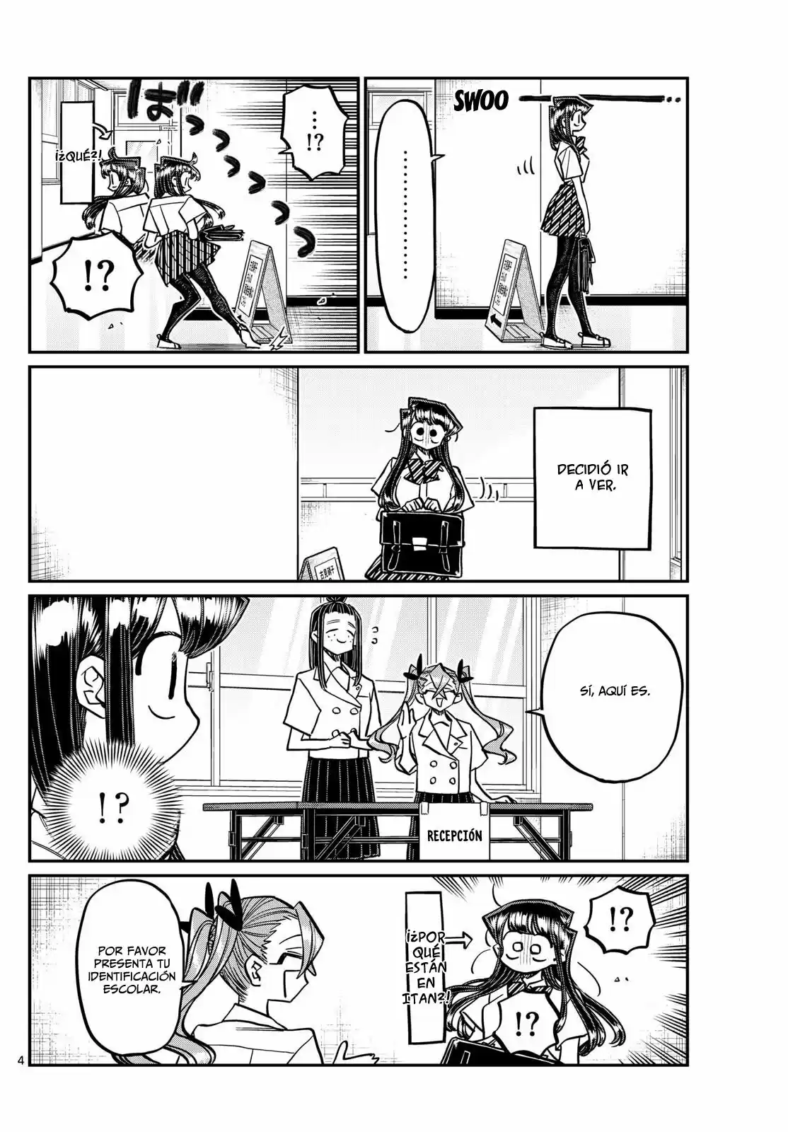 Komi-san wa Komyushou Desu Capitulo 407 página 5