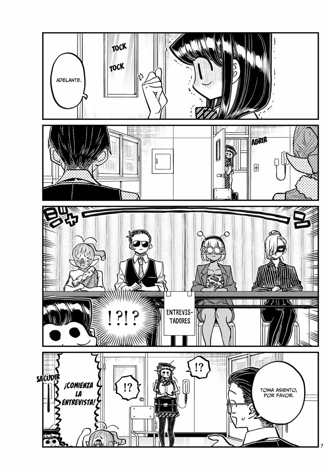 Komi-san wa Komyushou Desu Capitulo 407 página 8