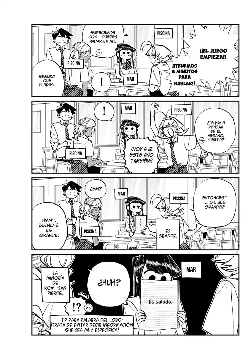 Komi-san wa Komyushou Desu Capitulo 152 página 4