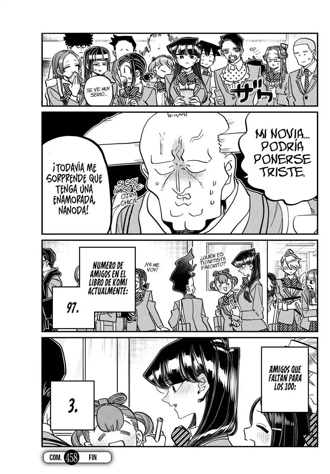 Komi-san wa Komyushou Desu Capitulo 458 página 10