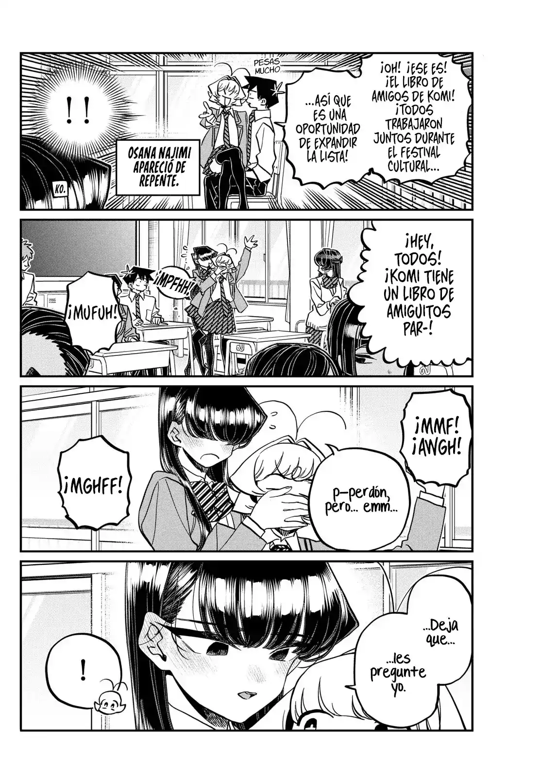 Komi-san wa Komyushou Desu Capitulo 458 página 3