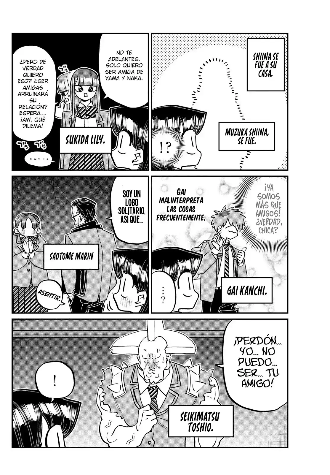 Komi-san wa Komyushou Desu Capitulo 458 página 9