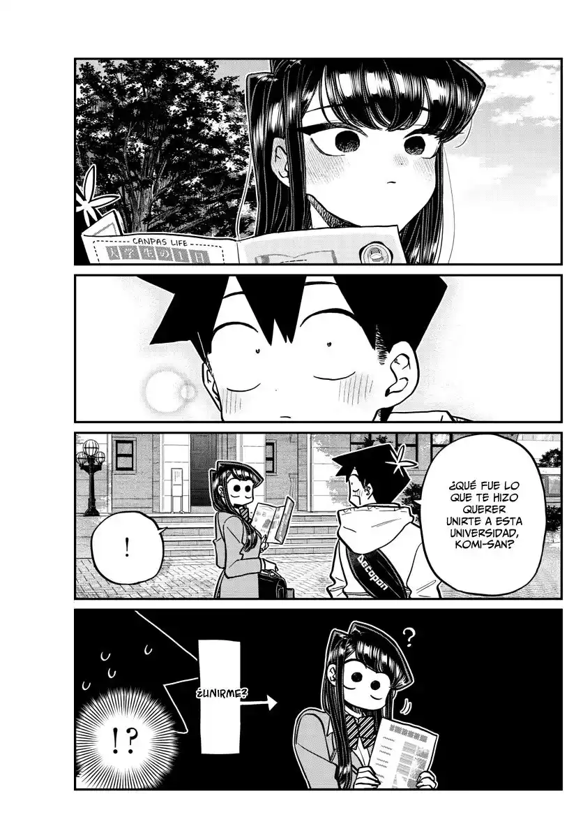 Komi-san wa Komyushou Desu Capitulo 348 página 10