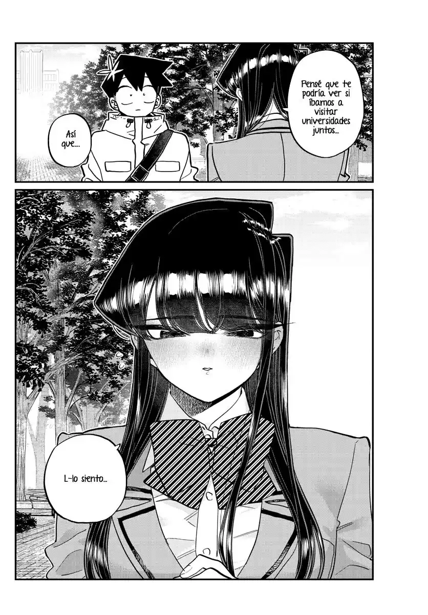 Komi-san wa Komyushou Desu Capitulo 348 página 13