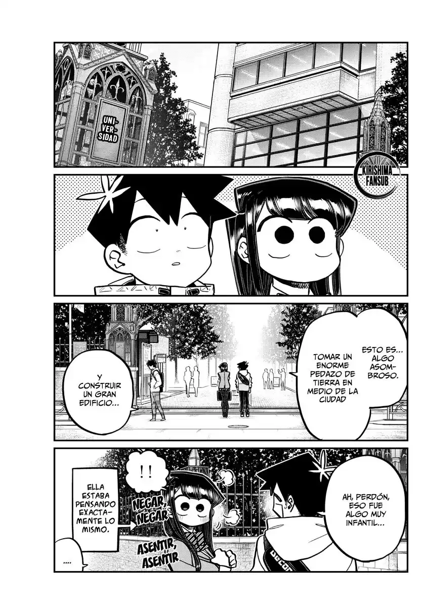 Komi-san wa Komyushou Desu Capitulo 348 página 6