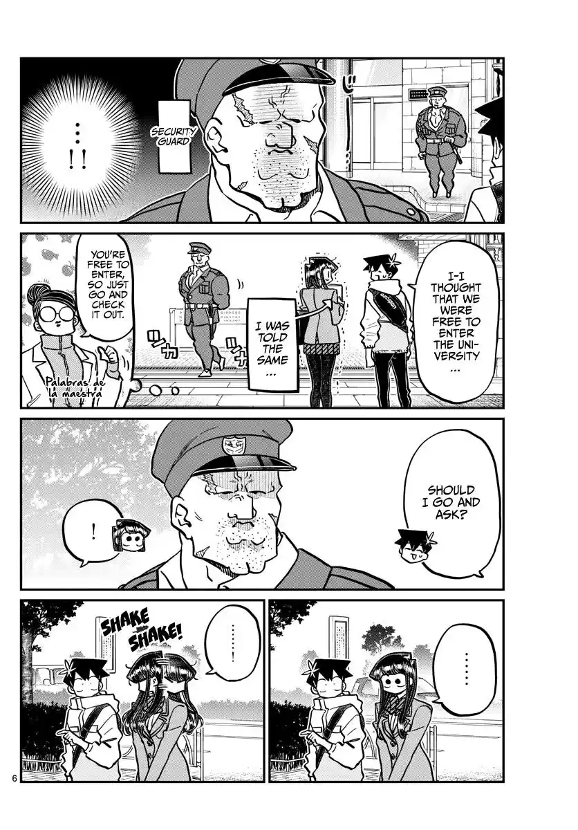 Komi-san wa Komyushou Desu Capitulo 348 página 7