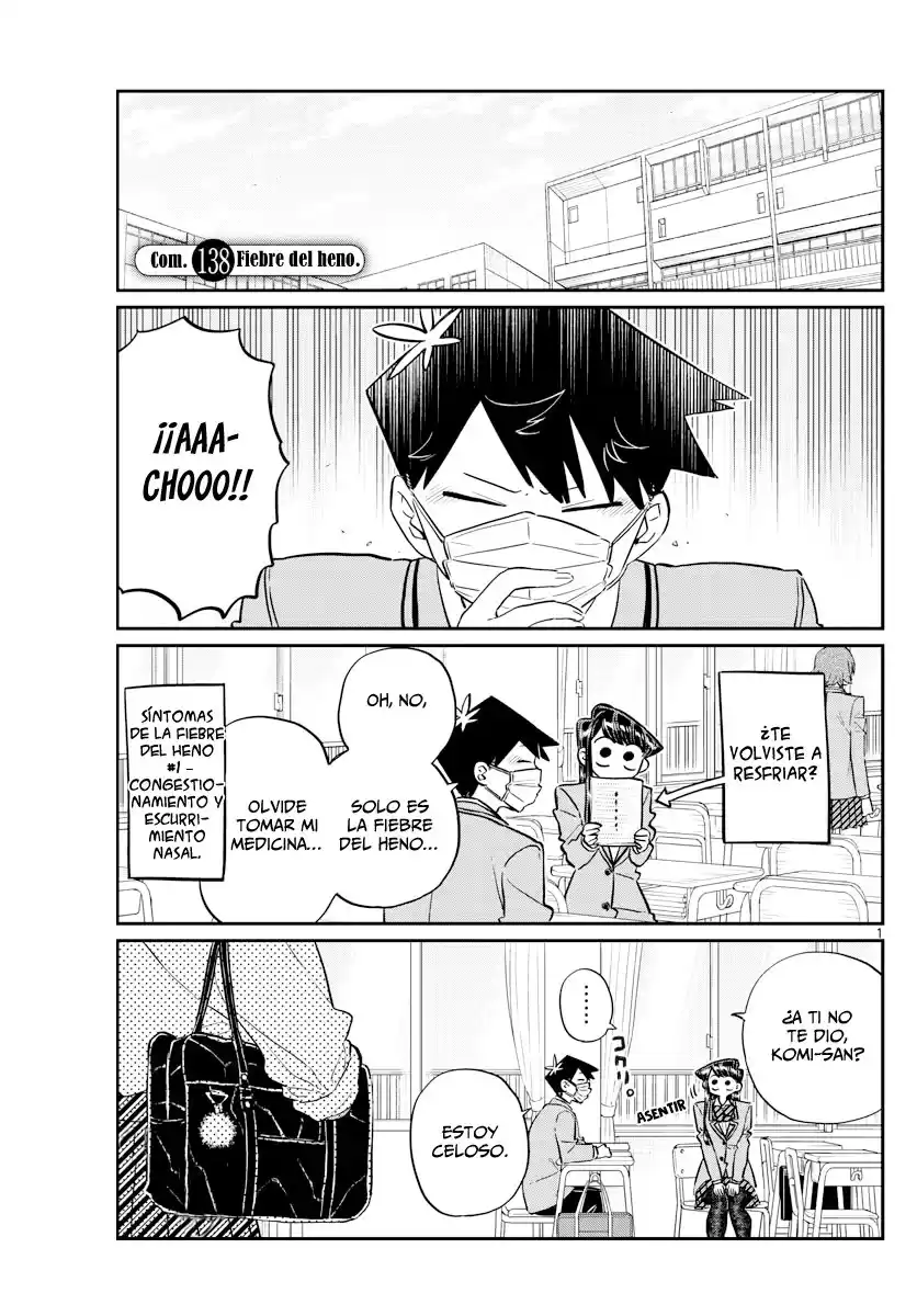 Komi-san wa Komyushou Desu Capitulo 138 página 2